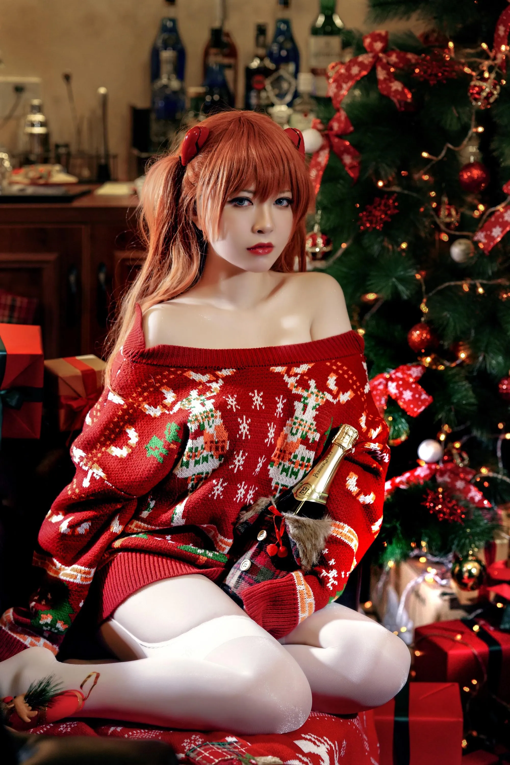 半半子 – NO.45 式波ー ASUKA Christmas [33P]插图8